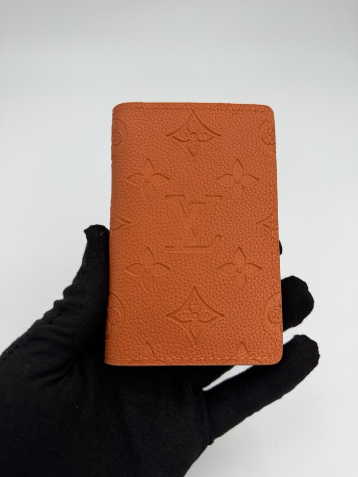 Solid Color Embossed Monogram Passport Holder Multi Slot Travel ID Card Document Wallet 5 colors 29306302
