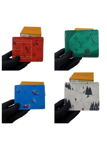 Four Season Sports Graphic Bifold Purse Cash & Credit Card Storage Pocket Wallet 4 colors 29306331