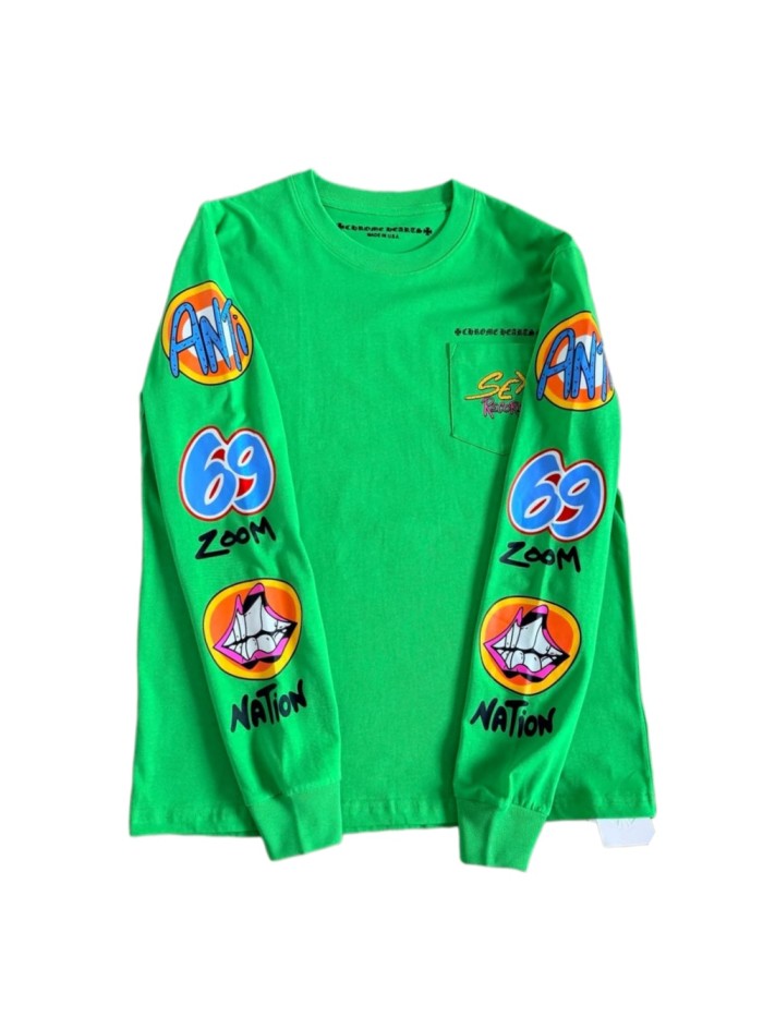 1:1 quality version Matty Boy Sex Records Exhibition Limited Print Long Sleeve T-Shirt 29306214