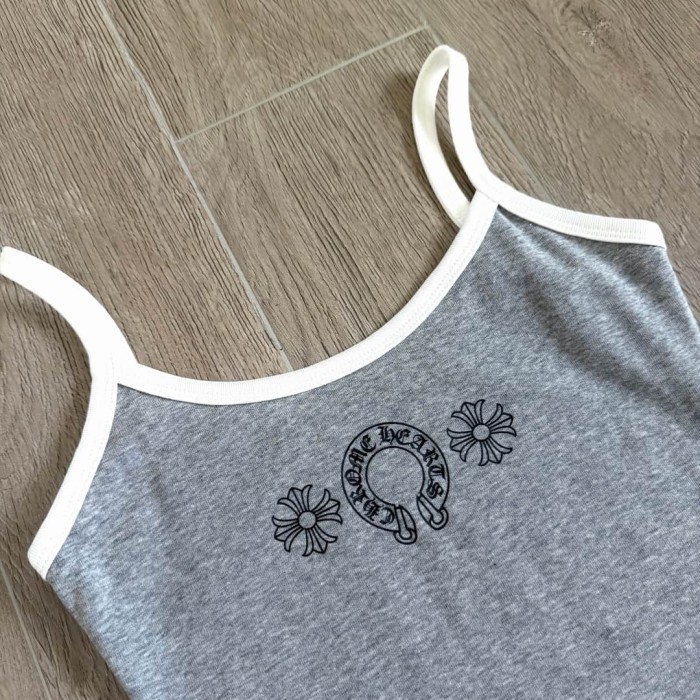1:1 quality version Vintage Banner Horseshoe Cropped Cami Top 5 colors for girls 29306374