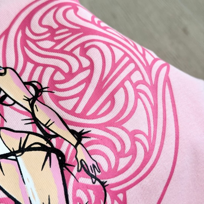 1:1 quality version Deadly Doll Raglan Sleeve Girl Group Style Print Tee 5 colors 29306360