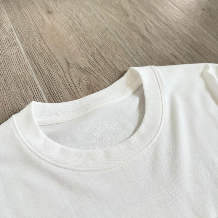 1:1 quality version Cross Sanskrit Scroll Print Long Sleeve T-Shirt 2 colors 29306222