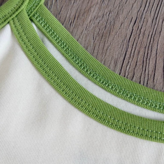 1:1 quality version Vintage Banner Horseshoe Cropped Cami Top 5 colors for girls 29306374
