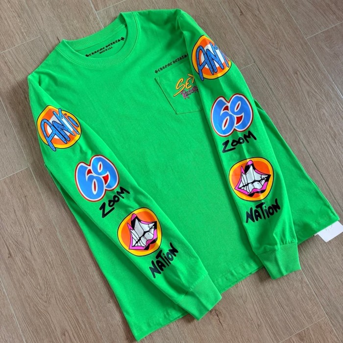 1:1 quality version Matty Boy Sex Records Exhibition Limited Print Long Sleeve T-Shirt 29306214