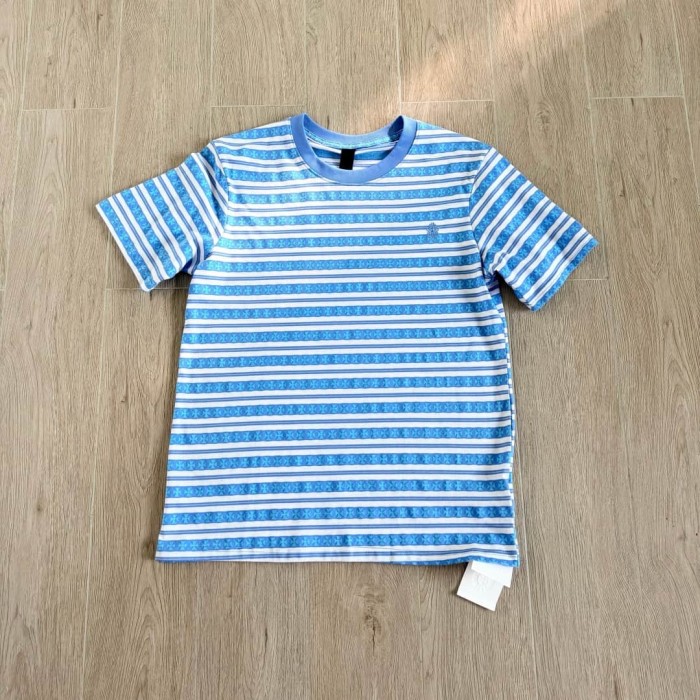 1:1 quality version Yarn-Dyed All Over Cross Floral Vine Embroidery Tee 4 colors 29306209