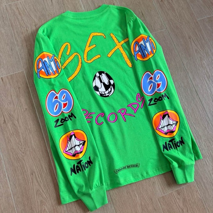 1:1 quality version Matty Boy Sex Records Exhibition Limited Print Long Sleeve T-Shirt 29306214