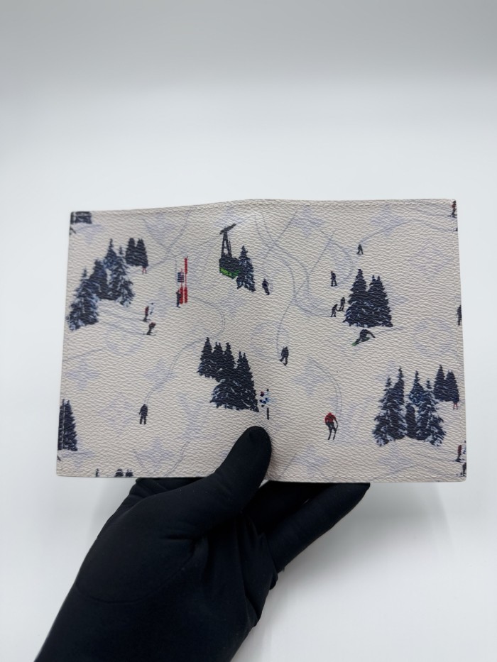 Outdoor Sports Theme Printed Minimalist Fold Card Holder 4 colors 29306398