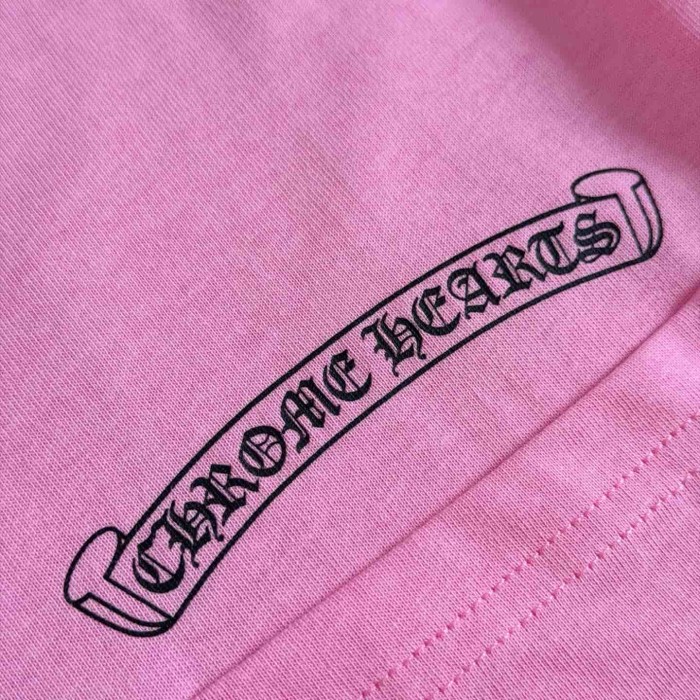 1:1 quality version Cross Football Graffiti Pink Print Tee 29306210