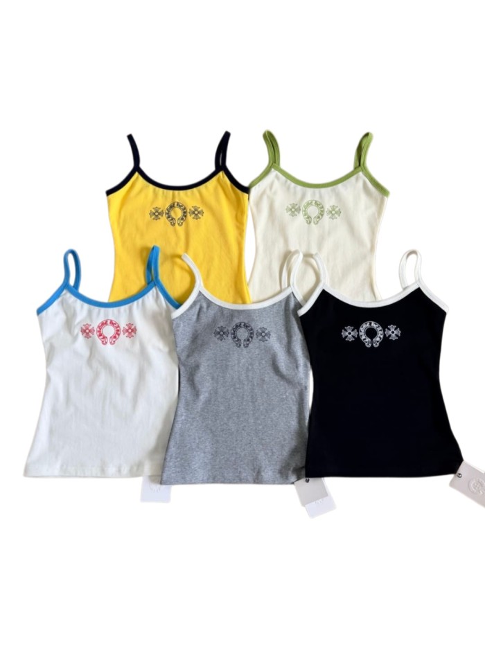 1:1 quality version Vintage Banner Horseshoe Cropped Cami Top 5 colors for girls 29306374