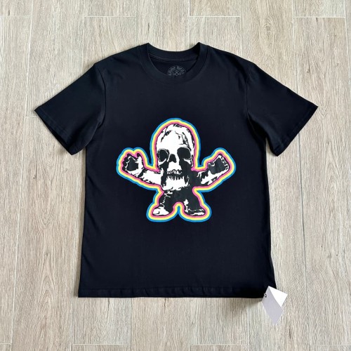 1:1 quality version Rainbow Outline Skull Print Tee 2 colors 29306208