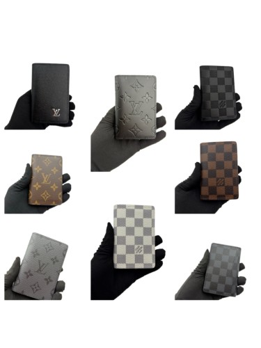 Classic Damier Check Pattern Passport Holder Slim Leather Travel Passport Cover Multi Slot ID Card Protector Wallet 12 colors 29306280