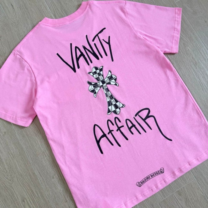 1:1 quality version Cross Football Graffiti Pink Print Tee 29306210