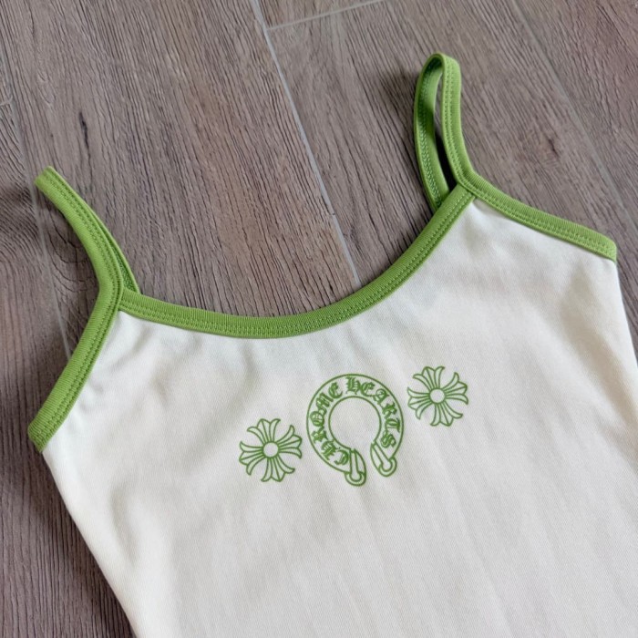 1:1 quality version Vintage Banner Horseshoe Cropped Cami Top 5 colors for girls 29306374