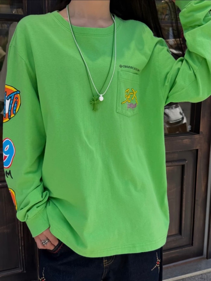 1:1 quality version Matty Boy Sex Records Exhibition Limited Print Long Sleeve T-Shirt 29306214