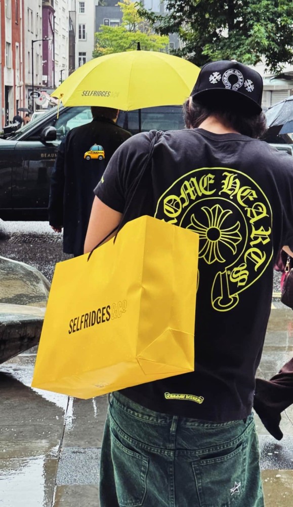 1:1 quality version Back Fluorescent Yellow-Green Horseshoe Cross Print Tee 2 colors 29306217