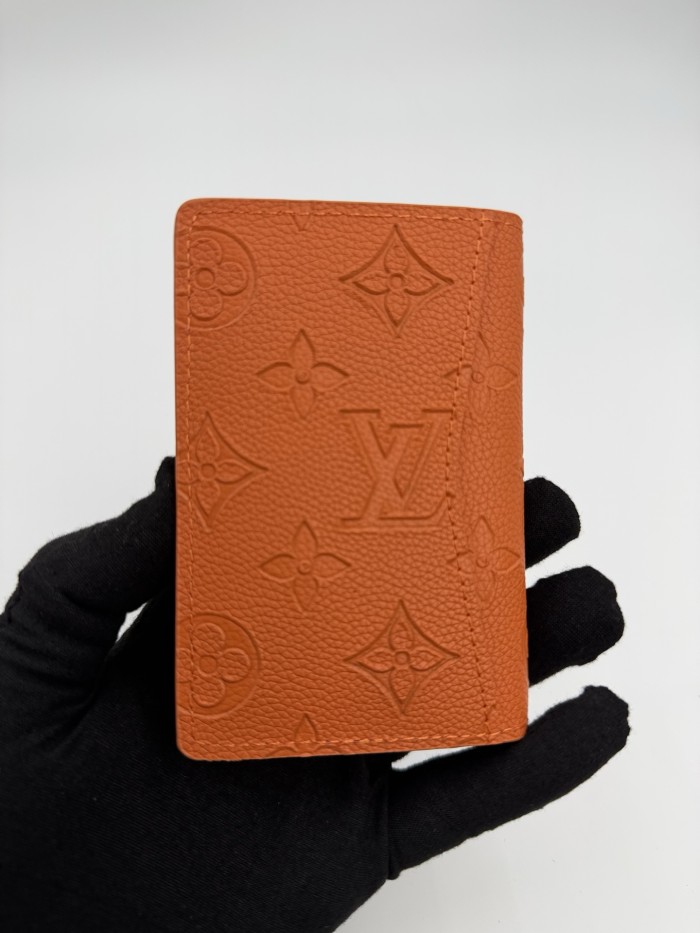 Solid Color Embossed Monogram Passport Holder Multi Slot Travel ID Card Document Wallet 5 colors 29306302