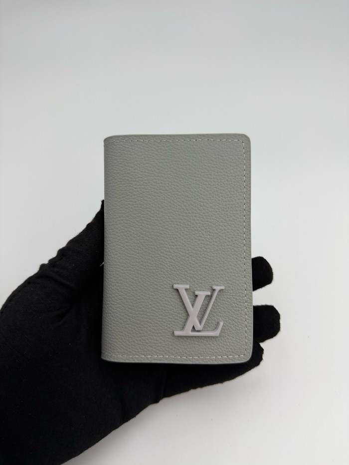Contrast Logo Metal Decor Passport Holder Multi Slot Travel ID Card & Credit Card Document Wallet 4 colors 29306306