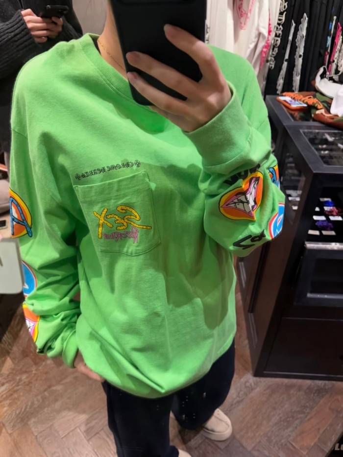 1:1 quality version Matty Boy Sex Records Exhibition Limited Print Long Sleeve T-Shirt 29306214