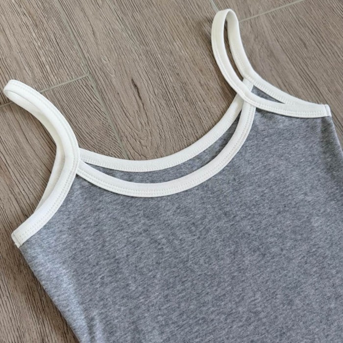 1:1 quality version Vintage Banner Horseshoe Cami Dress 3 colors for girls 29306375
