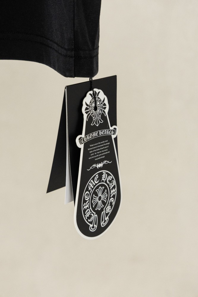 1:1 quality version Front Chest Round Cross Logo Patch Back Dagger Ornament Totem Embroidery Washed  T-shirt 2 colors 29306868
