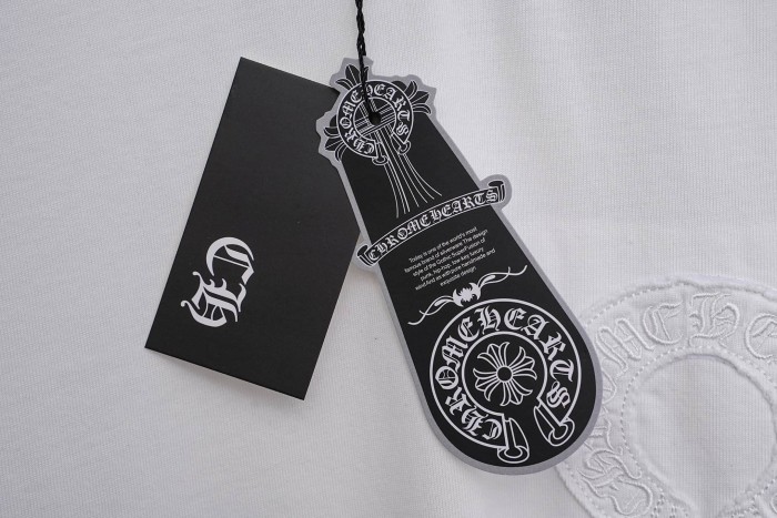 1:1 quality version Front Mini Horseshoe Logo Back Big Circular Horseshoe Ring Cross Embossed Print T-shirt 2 colors 29306904