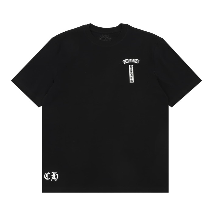1:1 quality version Front Vertical Gothic Text Emblem Back Hand Drawn Graffiti Character Print T-shirt 2 colors 29306870