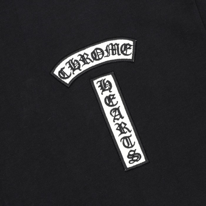 1:1 quality version Front Vertical Gothic Text Emblem Back Hand Drawn Graffiti Character Print T-shirt 2 colors 29306870