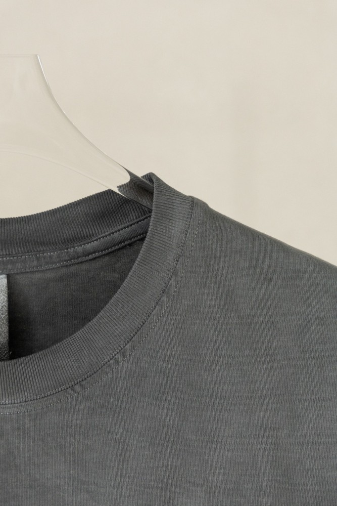 1:1 quality version Front Chest Round Cross Logo Patch Back Dagger Ornament Totem Embroidery Washed  T-shirt 2 colors 29306868