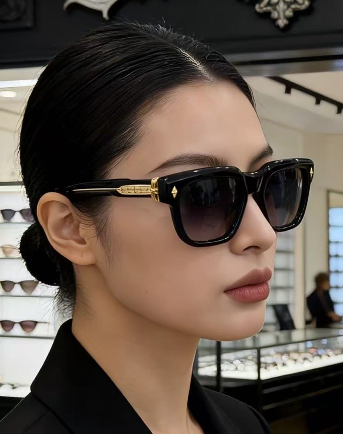 1:1 quality version PEN 15 Cross Engraved Square Acetate Sunglasses 16 colors 29311382