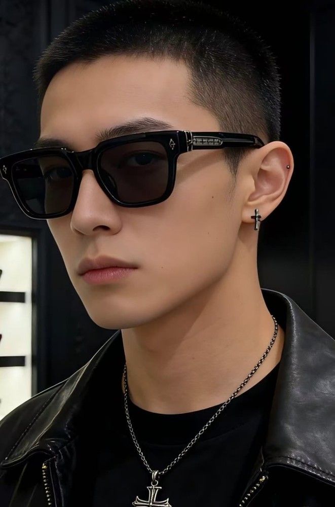 1:1 quality version PEN 15 Cross Engraved Square Acetate Sunglasses 16 colors 29311382