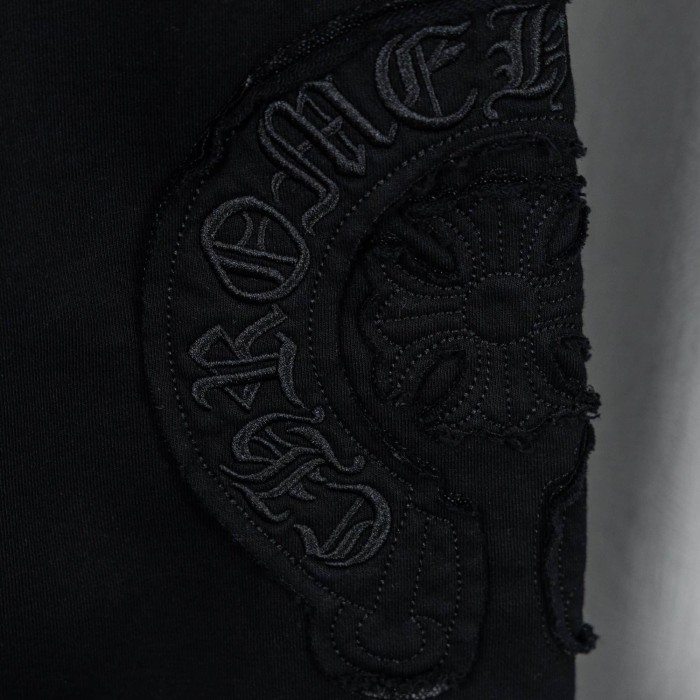 1:1 quality version American High Street Horseshoe Cross Embroidery Drawstring Elastic Waist Shorts 29319428