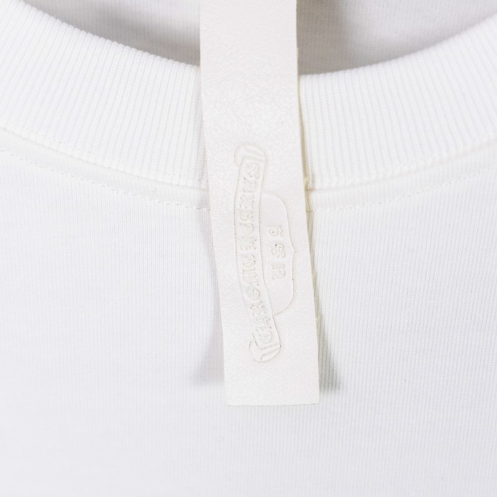 1:1 quality version High Street Horseshoe Cross Rhinestone Hot Drill Print Oversized T-shirt 2 colors 29319410