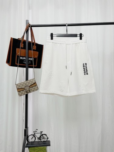1:1 quality version American High Street Vintage Cross Logo Embroidery Drawstring Elastic Waist Shorts 2 colors 29319391