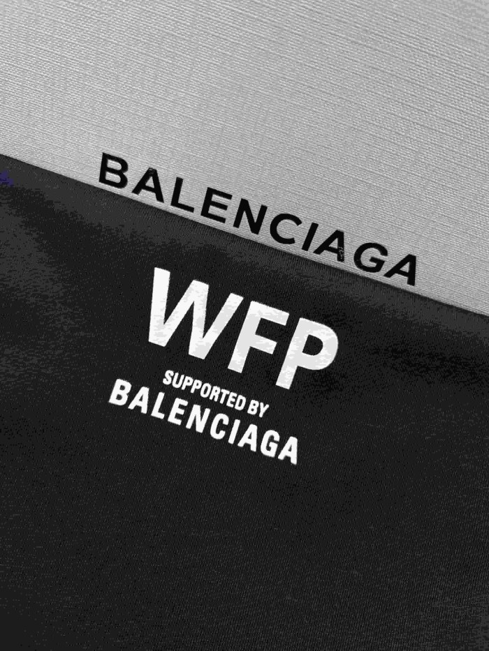 1:1 quality version WFP Small Text Logo Single Side Wheat Crest Cuff Print Back Large Paragraph English Instruction Slogan T-shirt 2 colors 29321430