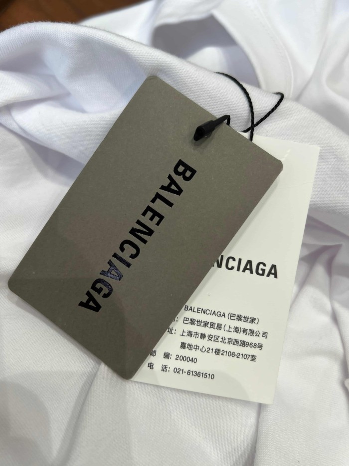 1:1 quality version Royal Blue Irregular Paint Brush Melting Drip Gradient Mini Logo Print Oversized Drop Shoulder T-shirt 29321628