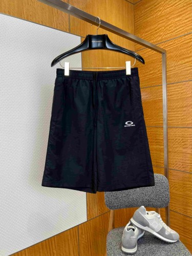 1:1 quality version Crinkle Quick Dry Fabric Drawstring Elastic Waist Curved Small Logo Letter Print Five Inch Athletic Shorts 29321121