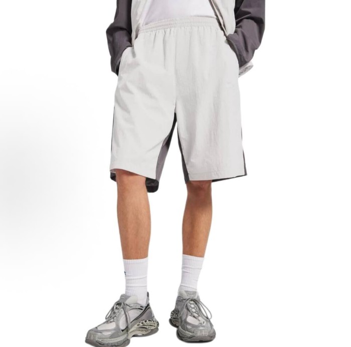 1:1 quality version Side Contrast Strip Drawstring Elastic Waist Quick Dry Lightweight Five Inch Athletic Shorts 29321112