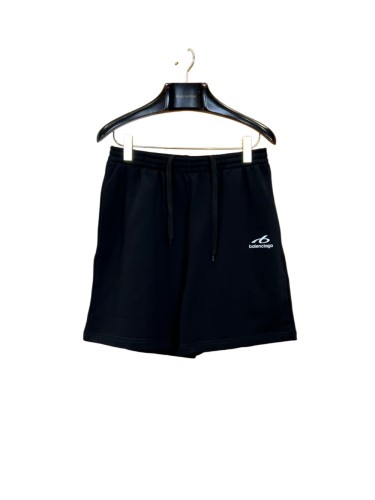 1:1 quality version Drawstring Waist Five Inch Side Curved Tiny Logo Embroidery Sweat Shorts 29321446