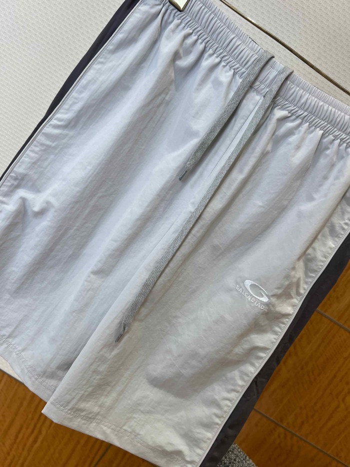 1:1 quality version Side Contrast Strip Drawstring Elastic Waist Quick Dry Lightweight Five Inch Athletic Shorts 29321112