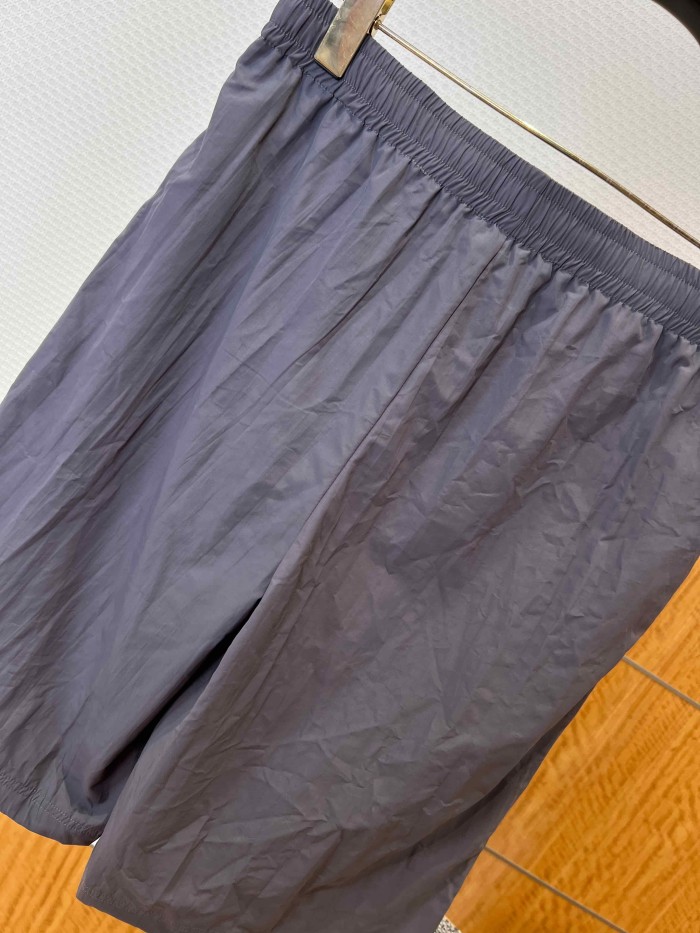 1:1 quality version Side Contrast Strip Drawstring Elastic Waist Quick Dry Lightweight Five Inch Athletic Shorts 29321112