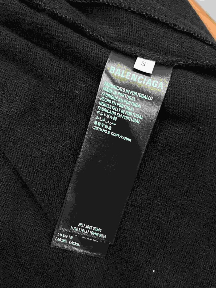 1:1 quality version Elastic Drawstring Waist Single Side Light Purple Melting Drip Letter Print Wide Leg Sweatpants 29321568