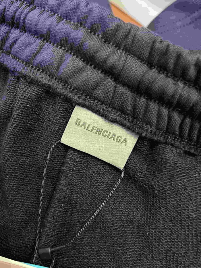 1:1 quality version Drawstring Elastic Waist Dual Side WFP Wheat Badge Letter Print Wide Leg Five Inch Athletic Sweat Shorts 29321429