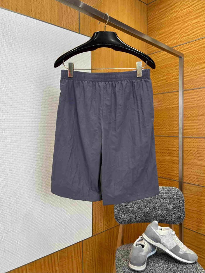 1:1 quality version Side Contrast Strip Drawstring Elastic Waist Quick Dry Lightweight Five Inch Athletic Shorts 29321112