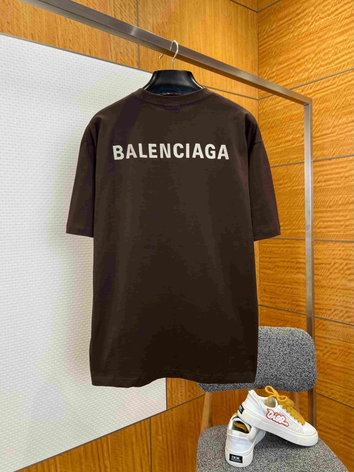 1:1 quality version Tiny Mini Text Back Large Bold Letter Double Side Print Oversized T-shirt 29321491