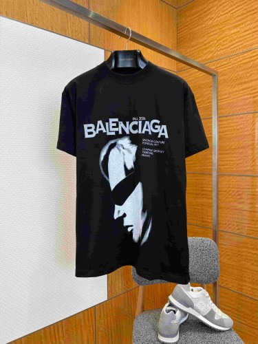 1:1 quality version Dark Streetwear Side Profile Portrait Letter Slogan Print Heavy Washed Crew Neck Oversized Drop Shoulder T-shirt 29321108