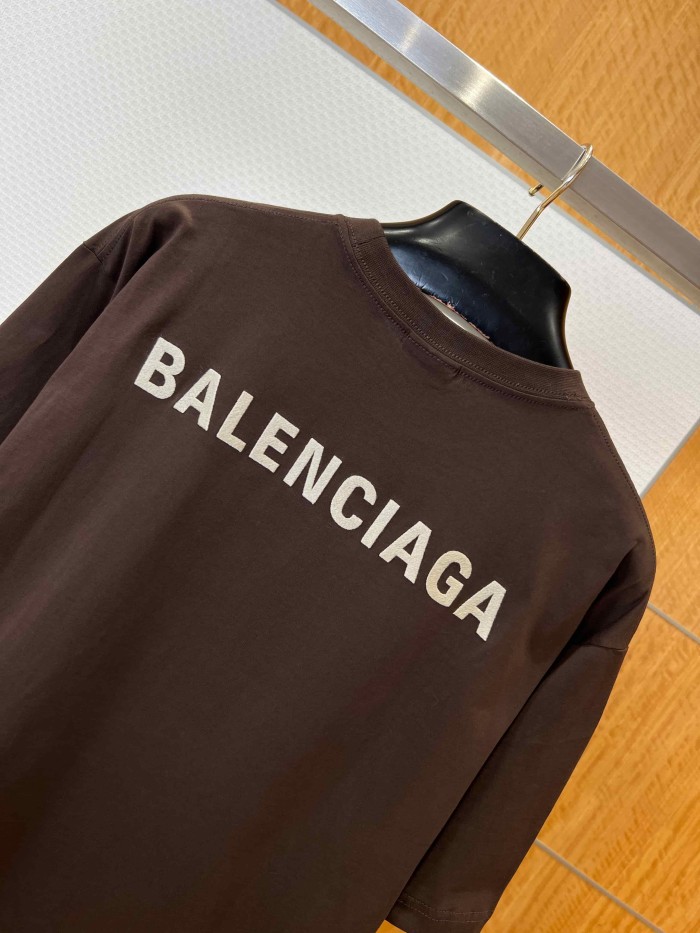 1:1 quality version Tiny Mini Text Back Large Bold Letter Double Side Print Oversized T-shirt 29321491