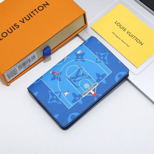 Top-down Basketball Court Line Art Monogram Underprint Card Holder 29322838