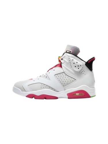 [plus-size shoes] Air @j6 Retro Air Cushion Neutral Grey Bugs Bunny White Grey Red High Top Leather Basketball Sneakers 29322910