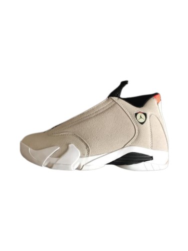 [plus-size shoes] Air @j14 Desert Sand Two-Layer Suede Anti-Slip Lightweight Desert Gray Mid-Top Vintage Basketball Shoes 29322932
