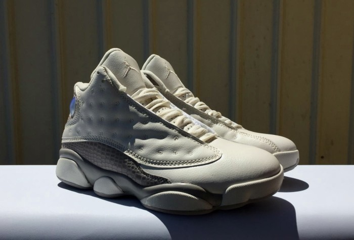 [plus-size shoes] Air @j13 Phantom OG Version Unisex White High-Top Vintage Basketball Shoes 29324182